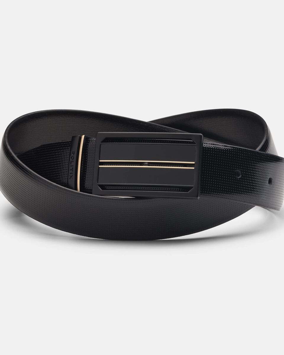 Mens Black Reversible Dress Belt